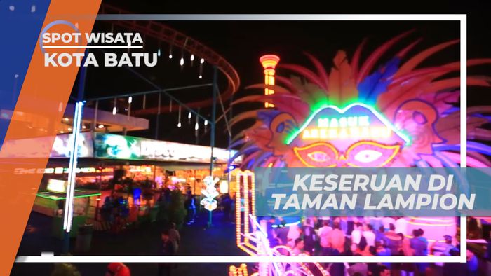 Seru-seruan di Lampion Gargden, Dengan Berbagai Bentuk yang Unik dan Menarik, Batu