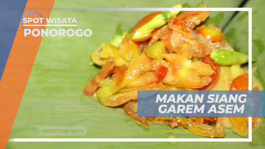 Garang Asem, Empuknya Daging Ayam Beradu Dengan Bumbu Pedas dan Segarnya Tomat, Ponorogo