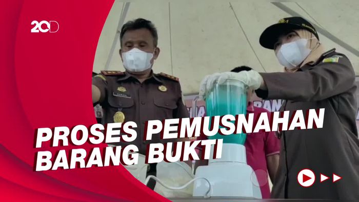 Narkoba Seharga Rp 3,3 M Dijadikan Jus di Sulsel