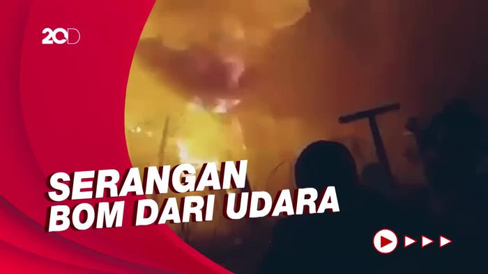 Kota Zhytomyr di Ukraina Membara Setelah Dijatuhi Bom, 4 Tewas