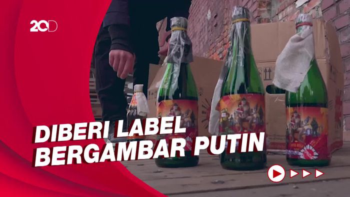 Pabrik Bir di Ukraina Alih Fungsi Produksi Bom Molotov