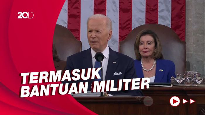 Biden dan Sekutu Kirim Bantuan $ 1 M Dukung Ukraina