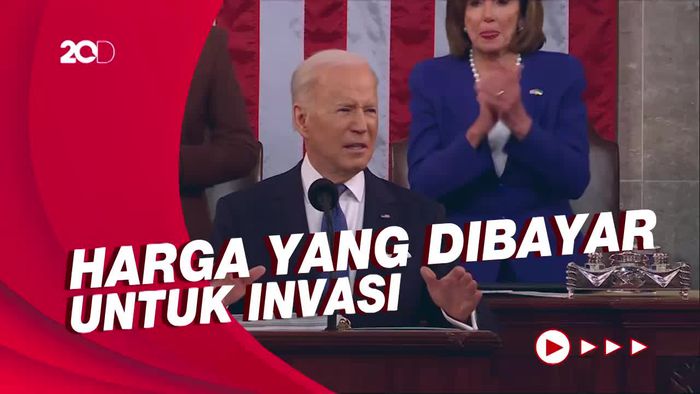 Biden: Kami Bersama Sekutu Berlakukan Sanksi Ekonomi Kuat ke Rusia