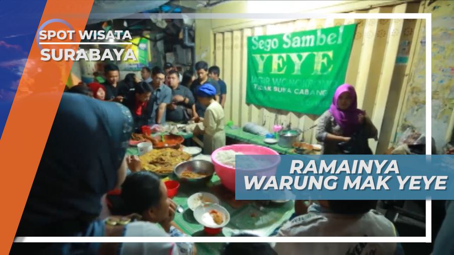 Sego Sambel Iwak Pe Mak Yeye, Primadona Para Pecinta Kuliner Malam Kota Pahlawan, Surabaya