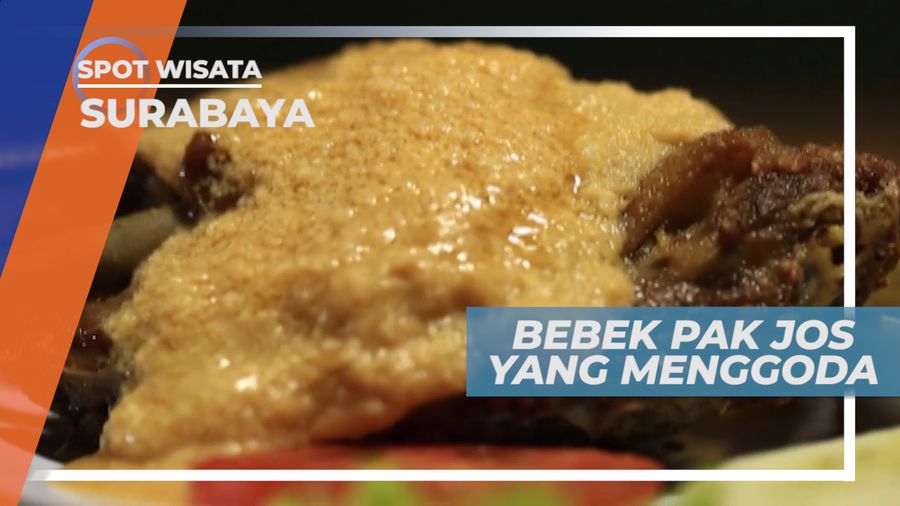 Lezatnya Bebek Goreng Dengan Guyuran Saos Telur Asin yang Bikin Ngiler, Surabaya