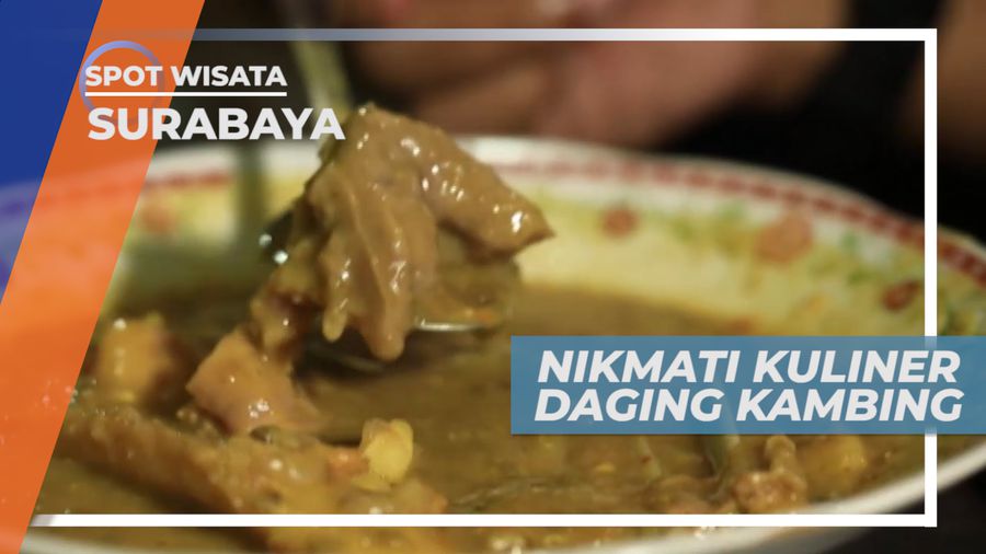 Lezatnya Kuah Gulai yang Kental Dengan Daging Kambing Empuk dan Lembut di Mulut, Surabaya