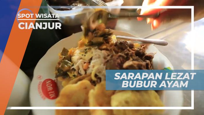 Bubur Ayam Cianjur, Kelezatan Bubur Berkuah Khas Sunda