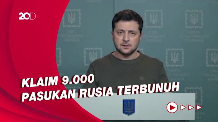 Presiden Ukraina: Kami akan Usir Tentara Rusia dengan Rasa Malu!  