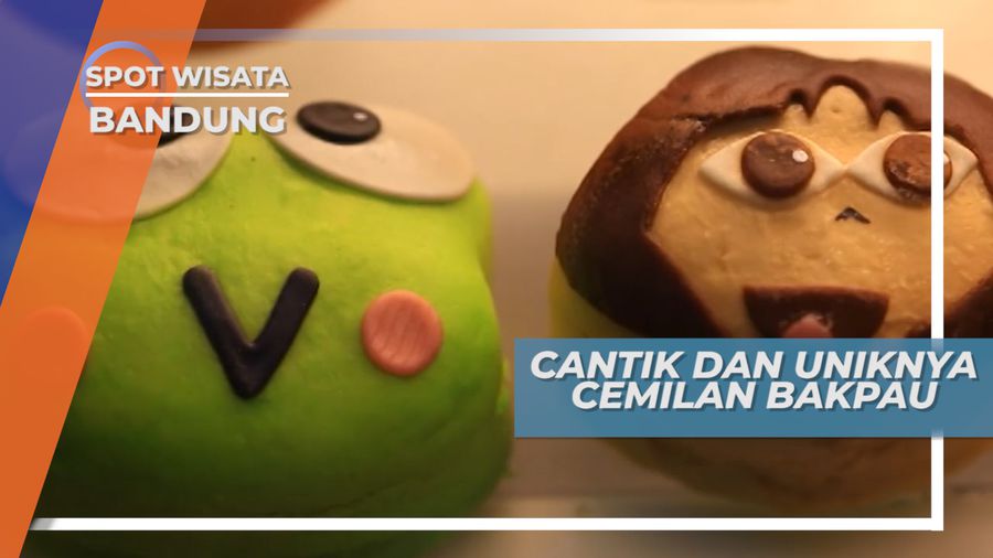 Camilan Bakpau Unik yang Nikmat, Dengan Tampilan Aneka Buah, Bandung