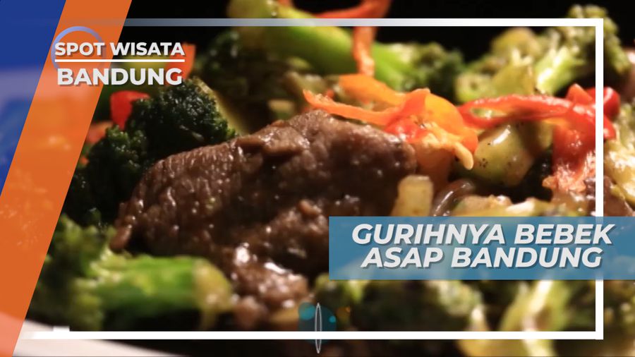 Gurih Meresap Sampai ke Tulang, Lezatnya Bebek Asap Khas Kota Kembang, Bandung