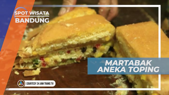 Martabak Manis dengan Aneka Topping yang Bervariasi, Bandung
