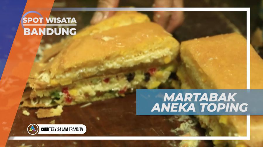Martabak Manis dengan Aneka Topping yang Bervariasi, Bandung