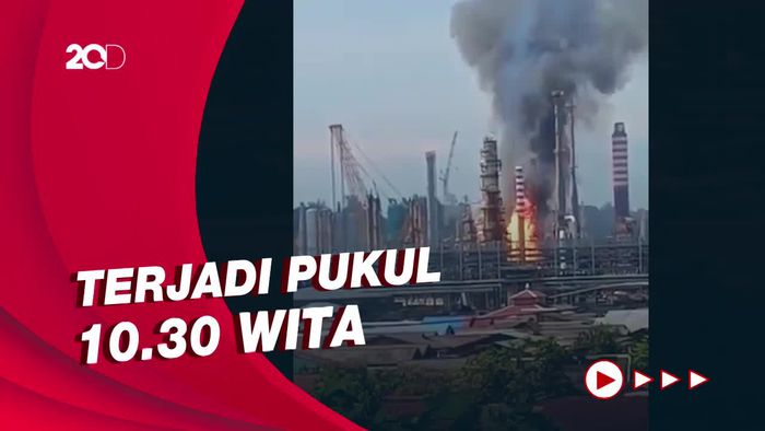 Kilang Minyak Pertamina di Balikpapan Kebakaran!