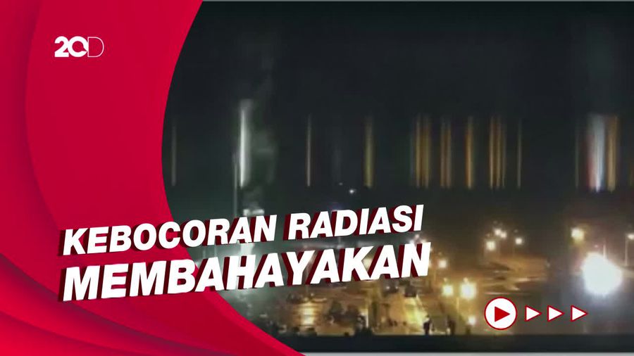 Petugas Pemadam Ditembaki saat Padamkan Kebakaran di PLTN Zaporizhzhia
