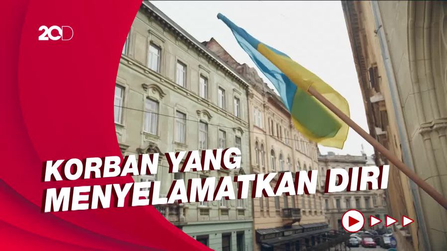 Gedung Teater Tua di Lviv Jadi Pusat Pengungsian Warga Ukraina