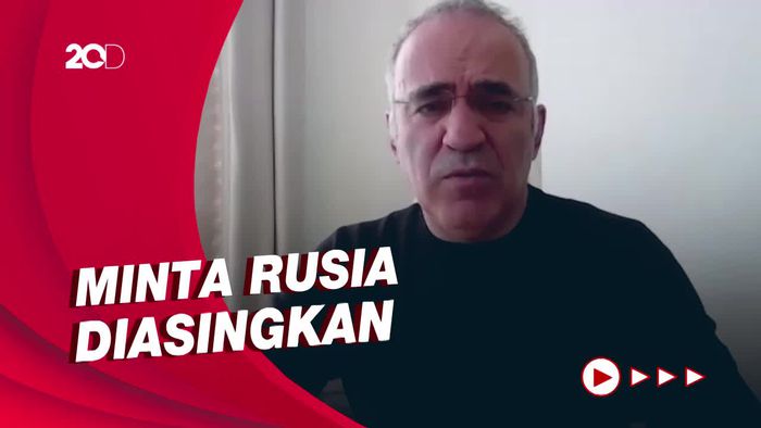 Legenda Catur Rusia Garry Kasparov Kecam Aksi Putin Serang Ukraina