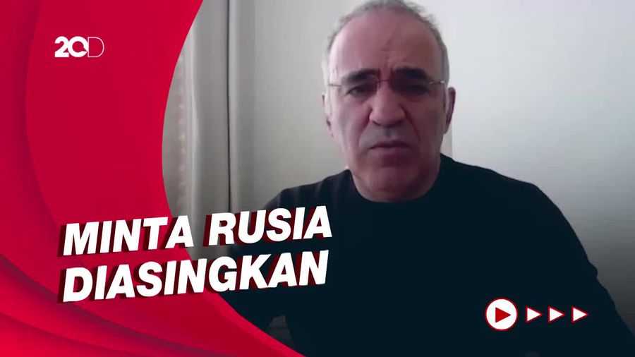 Legenda Catur Rusia Garry Kasparov Kecam Aksi Putin Serang Ukraina