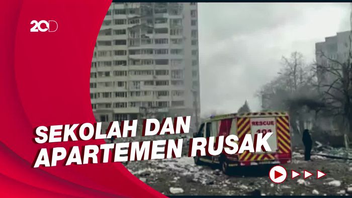 Serangan Udara Rusia di Chernihiv Ukraina Tewaskan 33 Orang