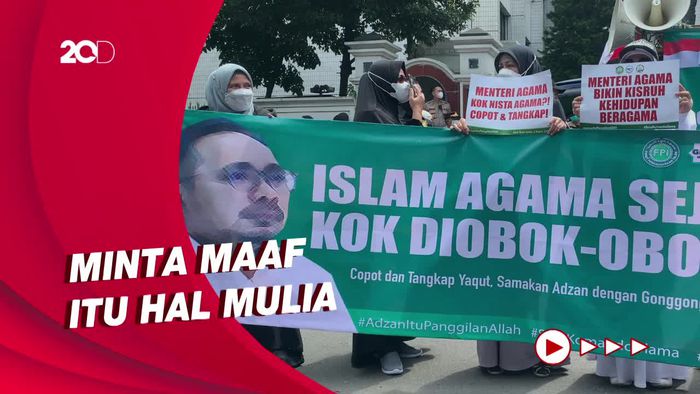 Demo Tolak Aturan Toa Masjid, Ketum PA 212 Desak Menag Minta Maaf