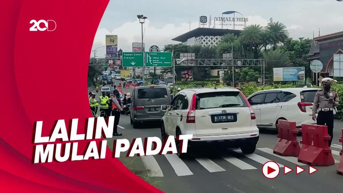 Jumat Sore, Polisi Mulai Berlakukan Ganjil-Genap di Simpang Gadog