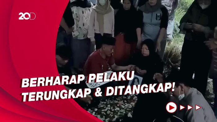 Tangis Keluarga Iringi Pemakaman Nanay Berlyn, Wanita Korban Pembunuhan