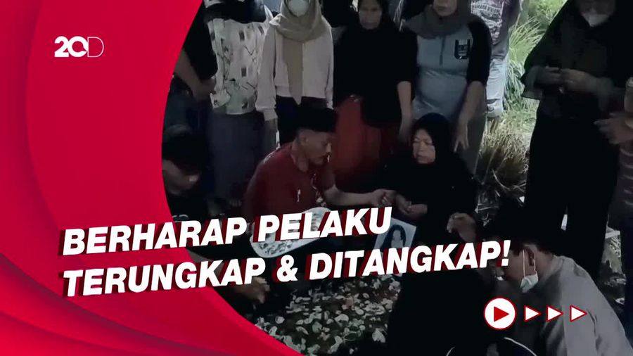 Tangis Keluarga Iringi Pemakaman Nanay Berlyn, Wanita Korban Pembunuhan