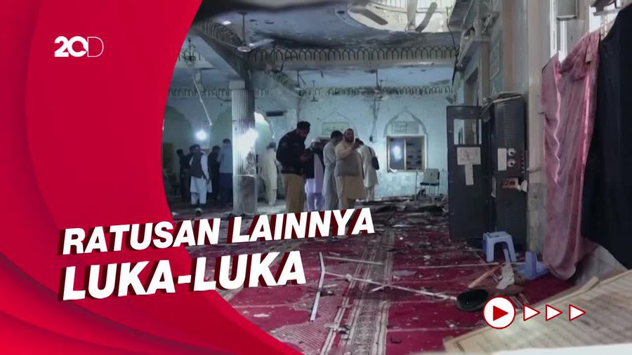 Bom Bunuh Diri saat Salat Jumat di Pakistan, 56 Orang Tewas!