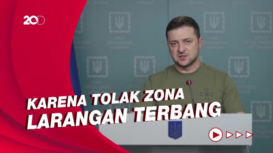 Pedas! Presiden Ukraina Sebut Warganya Mati Karena NATO Lemah