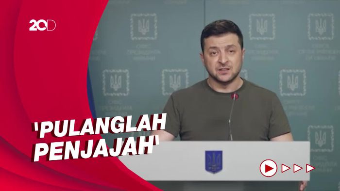Presiden Zelensky: Ukraina Tidak Mundur atau Menyerah