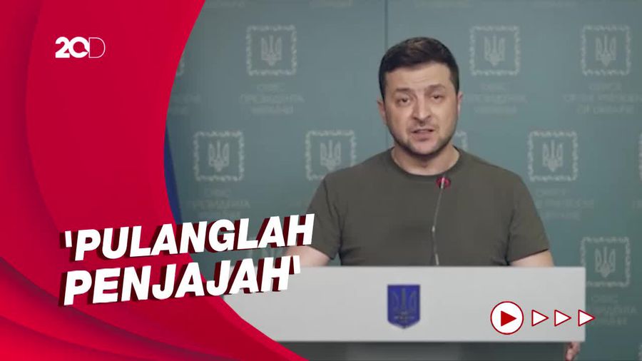 Presiden Zelensky: Ukraina Tidak Mundur atau Menyerah