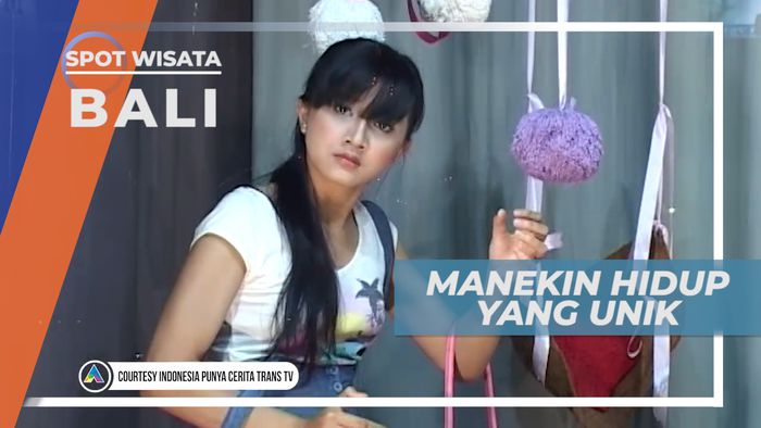 Toko Unik, Dengan Manekin Hidup Sebagai Penarik Wisatawan Untuk Berbelanja, Bali
