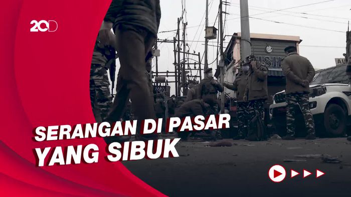 Serangan Granat di India, Satu Orang Tewas & 20 Terluka