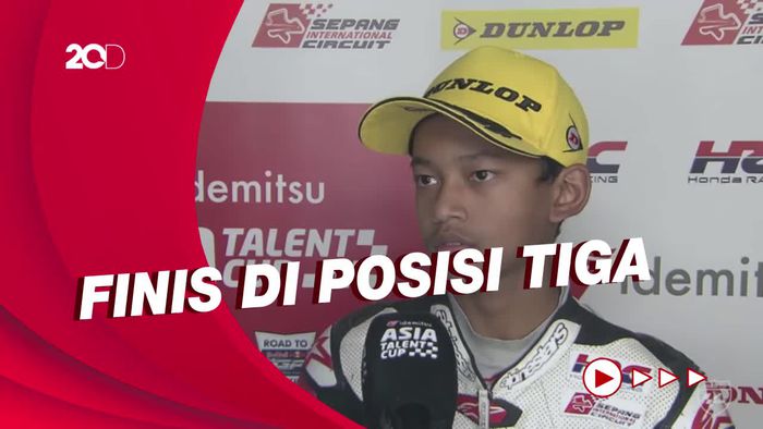 Aksi Pebalap Wonosari Bak Marquez, Berhasil Kibarkan Merah Putih di Qatar