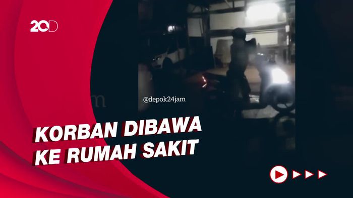 Gengster Bacok Warga Depok Bikin Polisi Turun Tangan