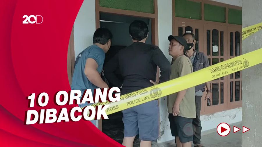 Pria di Kediri Ngamuk-Membacok Membabi Buta, Tiga Orang Tewas