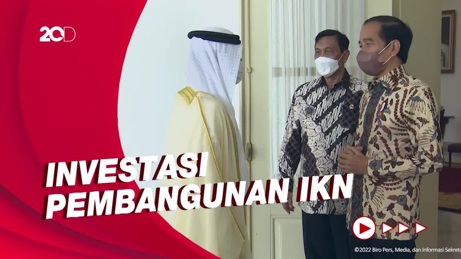 Jokowi Bertemu Delegasi UEA: Bahas Kerja Sama Dagang-Investasi IKN