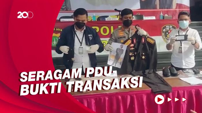 Ini Barang Bukti yang Diamankan dari Jenderal Polisi Gadungan