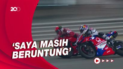 Usai Ditabrak Bagnaia, Jorge Martin: Ini Pertama Kalinya Saya Takut