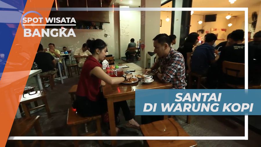 Melepas Malam, Nongkrong Asik Sambil Menikmati Segelas Kopi di Kedai Legendaris, Pangkalpinang