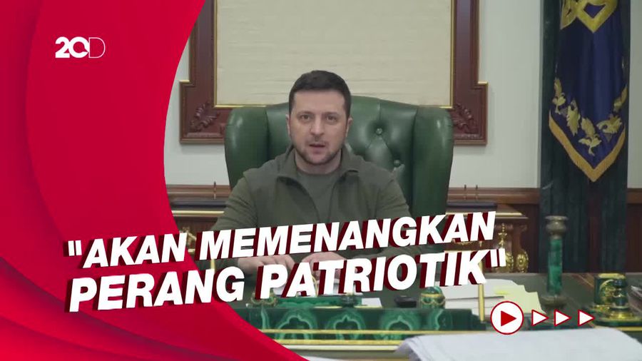 Presiden Ukraina Ngevlog: Saya di Kiev, Tak Kabur-Tak Takut!