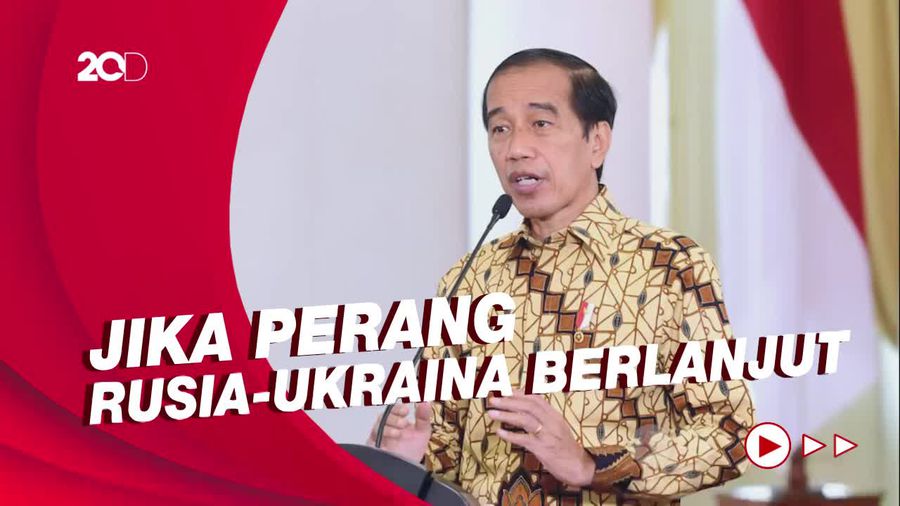 Jokowi Ungkap Perang Rusia Vs Ukraina Picu Krisis Pengungsi Terbesar