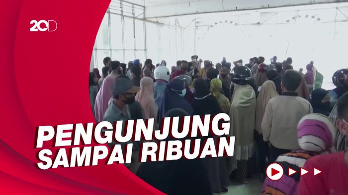Pasar Minyak Goreng Murah Membludak di Pinrang, Polisi Turun Tangan