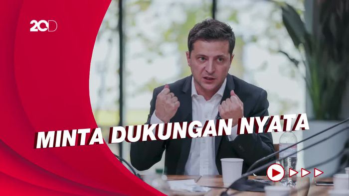 Pesan Zelenskiy ke AS: Bantu Kami Bukan Hanya dengan Kata-kata!