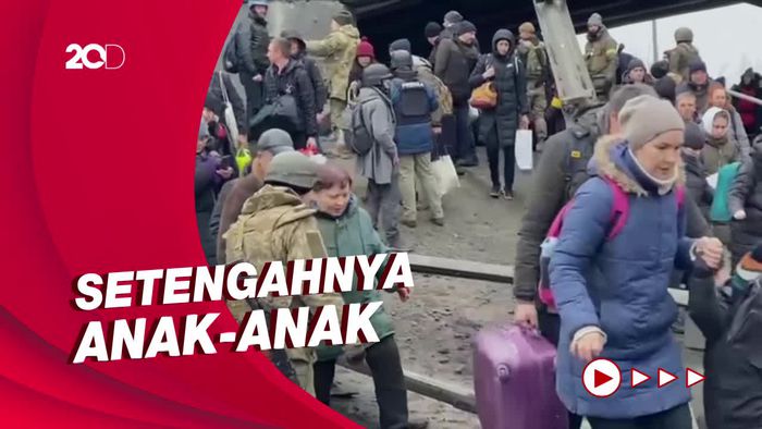 PBB Laporkan Sudah 1,7 Juta Orang Mengungsi dari Ukraina