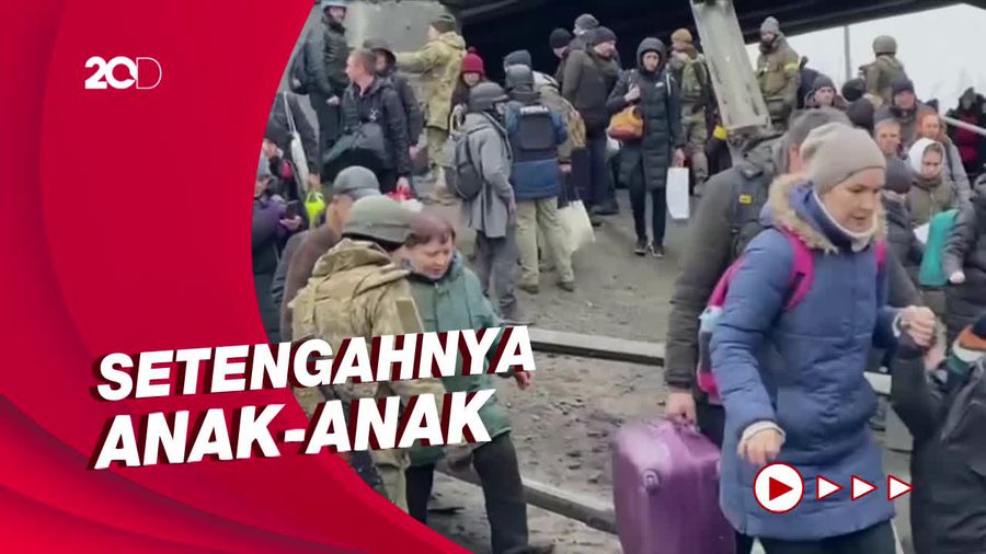 PBB Laporkan Sudah 1,7 Juta Orang Mengungsi dari Ukraina