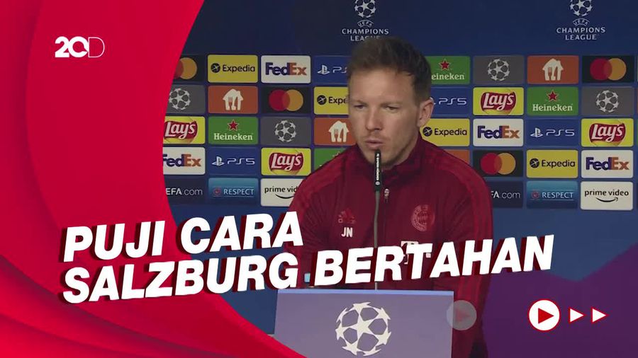 Pujian Nagelsmann Untuk RB Salzburg: Mereka Berbahaya