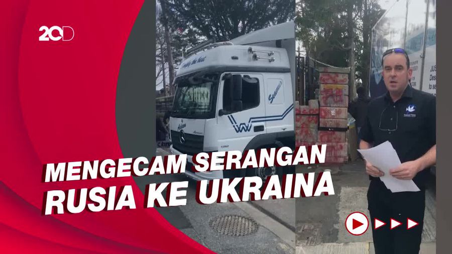 Kedubes Rusia di Irlandia Ditabrak Pakai Truk