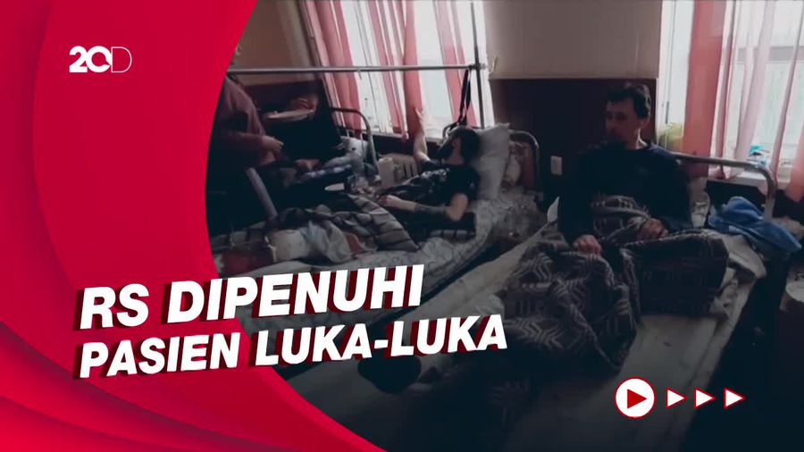 Rumah Sakit di Kharkiv Kewalahan Tangani Korban Serangan Rusia