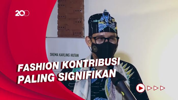 Sandiaga: Ekspor Ekraf 2021 Tembus Rekor US$ 21 Miliar