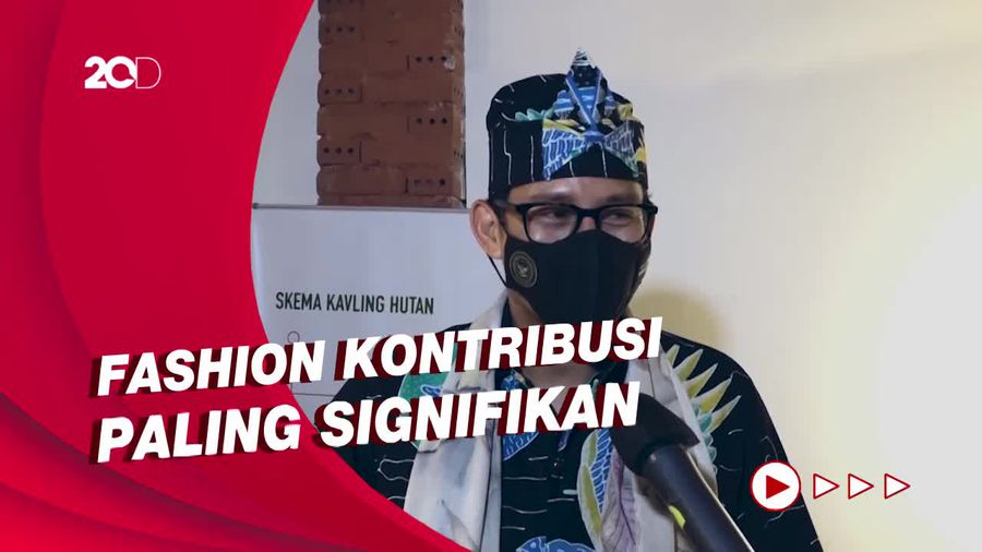 Sandiaga: Ekspor Ekraf 2021 Tembus Rekor US$ 21 Miliar
